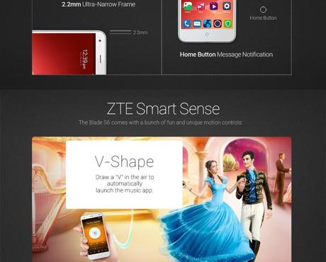 ZTE Blade S6, lo smartphone in stile iPhone 6, specifiche e foto