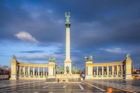 Visitare Budapest - Piazza degli Eroi