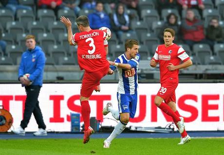 Hertha Berlino-Friburgo 0-2, video gol highlights