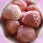 Frittelle Rosa damgas in cucina