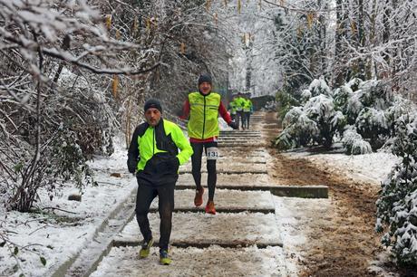 Di corsa sotto la neve...e il fango