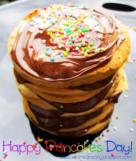 Pancakes di Carnevale con crema alla nocciola: Happy Pancakes Day!
