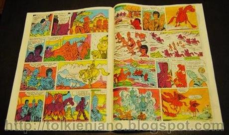 Il Signore degli Anelli, il fumetto apparso sulla rivista bulgara Duga 1989-1992