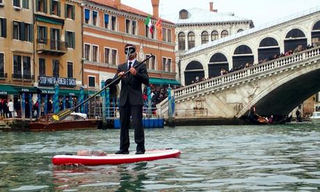 Ultimo giro in kayak a Venezia...