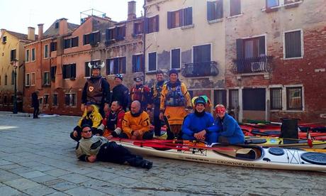 Ultimo giro in kayak a Venezia...