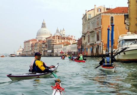 Ultimo giro in kayak a Venezia...