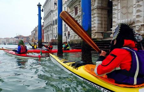 Ultimo giro in kayak a Venezia...