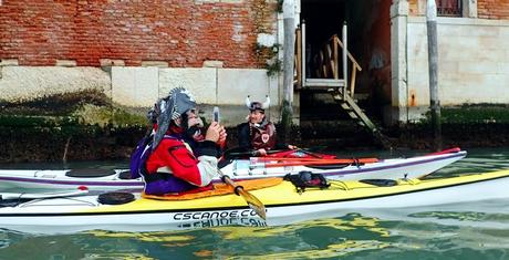 Ultimo giro in kayak a Venezia...