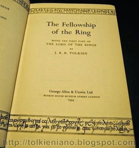 The Lord of the Rings, prima edizione inglese 1954-1955 (2/2/1)