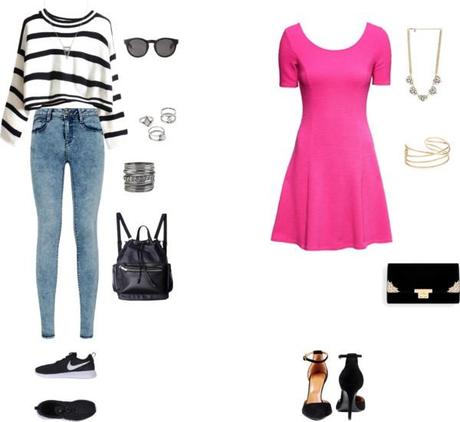 FASHION LOW COST: Black, White and Pink!!