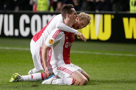 Ajax-Legia Varsavia 1-0, video gol highlights