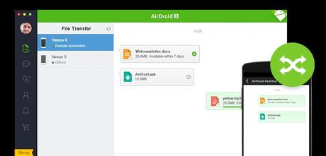 AirDroid Desktop - utilizzare il nostro Android da PC