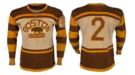 All’asta memorabilia dei Boston Bruins 1929-31 di Eddie Shore