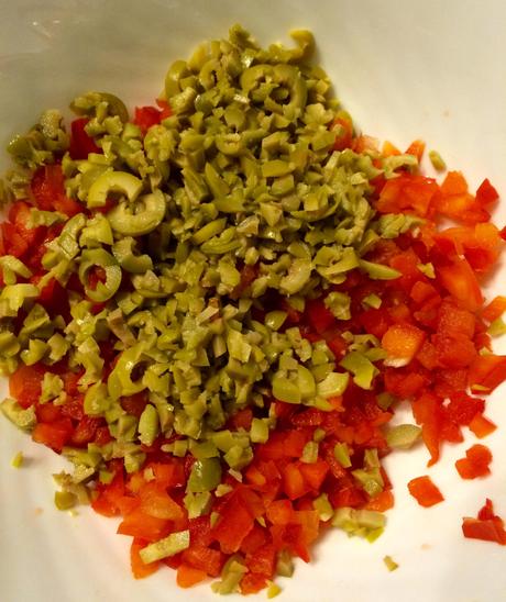 Crackers Crudisti Olive e Peperoni ricettevegan.org crackers crudisti