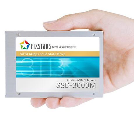 Fixstars SSD-3000M, il primo SSD al mondo da 3TB Fixstars SSD-3000M, il primo SSD al mondo da 3TB