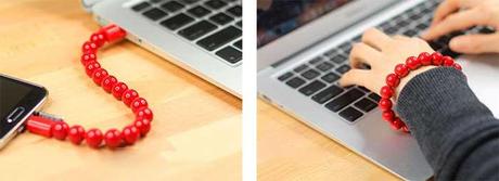 Bead Bracelet: ricarica fashion per smartphone Bead Bracelet