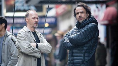 Michael Keaton e Alejandro González Iñárritu © Twentieth Century Fox