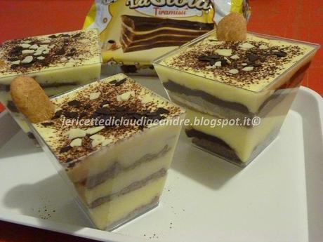 Mini tiramisù con La Gioia Freddi