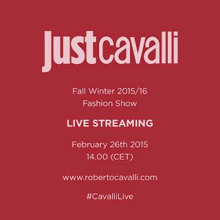 Milan fashion Week Live Streaming - JustCavalli