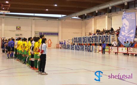 Lazio-Montesilvano, big match della 21esima giornata del campionato di serie A di calcio a 5 femminile, girone B