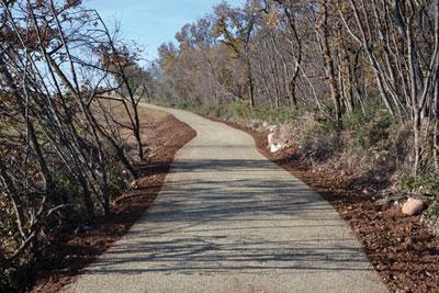 Strada a passo impatto ambientale Parco Eolico Betonrossi: Drainbeton, il calcestruzzo drenante che si integra con lambiente