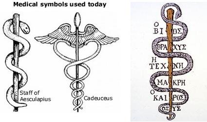 Il caduceo, uno dei simboli più antichi della storia dell’umanità caduceo