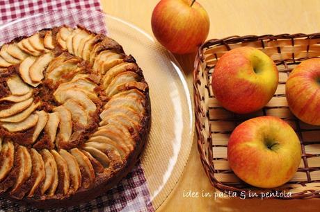 Torta di Mele con Farina di Castagne