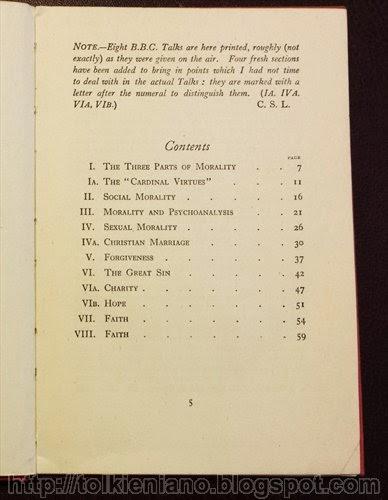 Christian Behaviour di C.S. Lewis, 1943. Tolkien: perché l'idea di Lewis sul matrimonio è sbagliata.