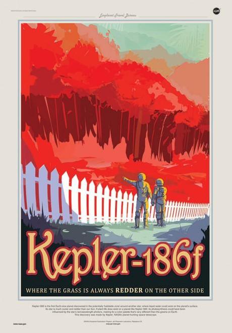 Kepler 186F: dove l'erba del vicino è sempre la più rossa. Crediti: JPL / NASA.