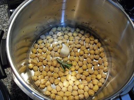 Pasta e Ceci in pentola a pressione