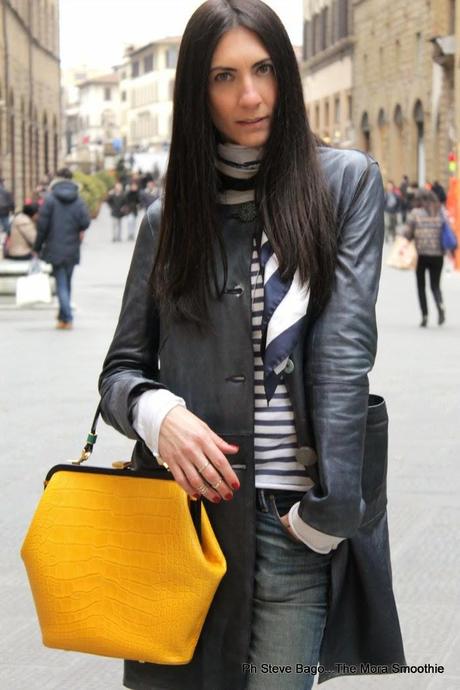 themorasmoothie themorasmoothie, fashionblog, fashionblogger, blogger, italianblogger, bloggeritaliana, fashionbloggeritaliana, italianfashionblogger, veneziani, joleveneziani, veneziani bag, borsa veneziani, maliparmi, maliparmi coat, girl, model, shopping, shopping on line, firenze, florence, outfit, look, ootd, lokoftheday, outfitoftheday, ss15, borsa gialla, street style, outfit museo, paola buonacara