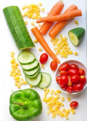 corretta alimentazione verdure