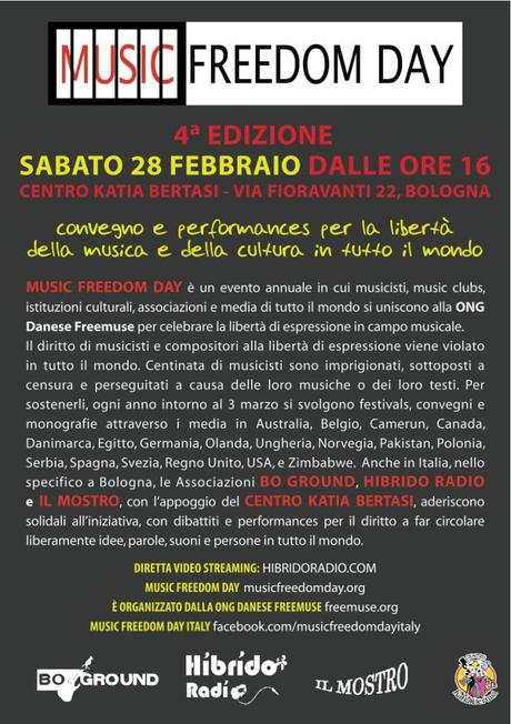 mfd 15, bologna, musica e libertà, golem femmina, il golem femmina, met sambiase, simonetta sambiase