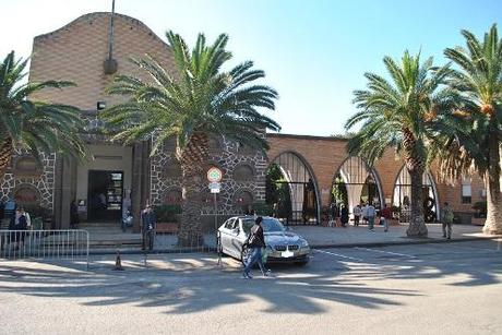 Una sala del commiato al cimitero di Sassari