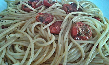 Spaghetti ai pomodorini confit!
