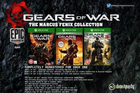 Si torna a parlare di una Gears of War Collection per Xbox One - Notizia - Xbox 360