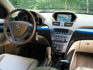 Acura MDX 2012 interior