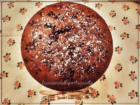 Torta al cioccolato, senza lattosio e cotta nel fornetto sul fornello / Chocolate cake, lactose and cooked in the oven on the stove