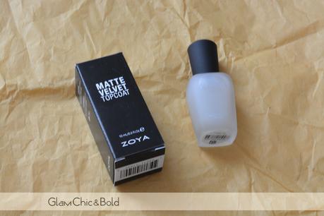 Topcoat Matte Velvet Zoya