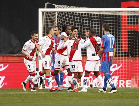 Rayo Vallecano-Levante 4-2, video gol highlights