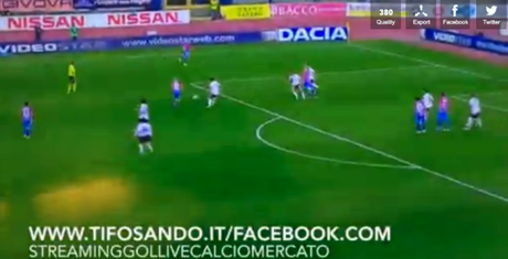 Catania-Frosinone 1-2, video gol highlights