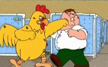 Le Sfide di GiocoMagazzino! 51° Sfida: Peter Griffin VS Ernie il Pollo Gigante!