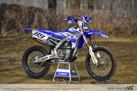 Yamaha YZ 450F Team Yamaha Factory Racing Yamalube MXGP 2015