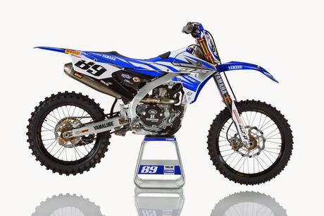 Yamaha YZ 450F Team Yamaha Factory Racing Yamalube MXGP 2015