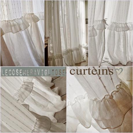 Tende # Curteins # Shabby chic