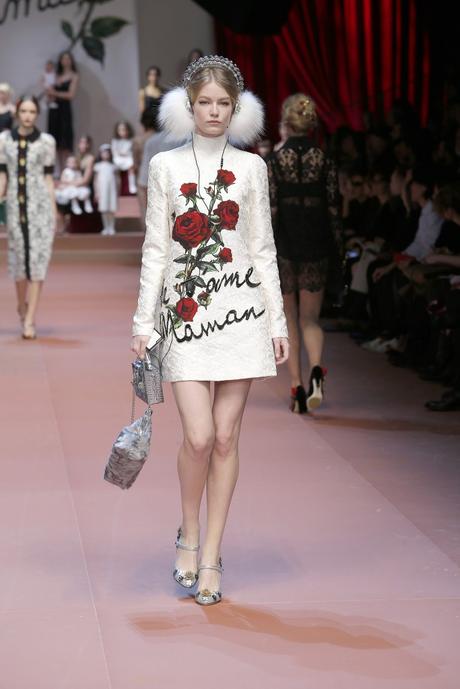 Milano Fashion Week: sfilata di Dolce e Gabbana AW2016