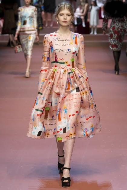 VIVA LA MAMMA: Dolce & Gabbana fall/winter 2016