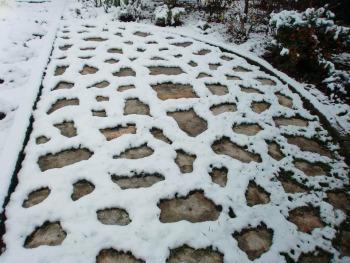 Esedra Giardino della Notte: Inverno