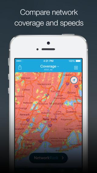 opensignal maps app iOS
