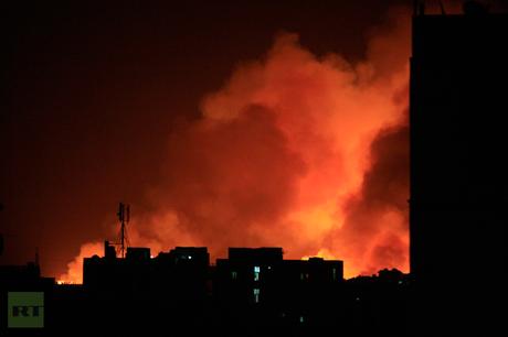 Fire-engulf-yarmouk-ammunition